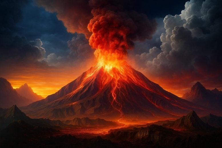 揭秘地球最大火山高原的形成之谜：1.2亿年前超级喷发事件的真相